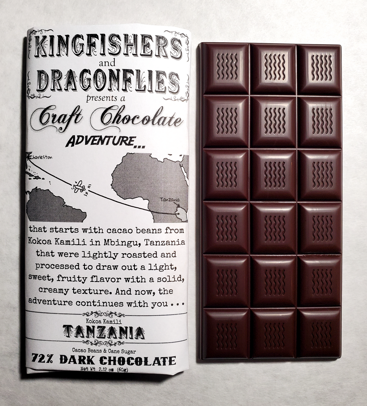 72% Tanzanian Dark Chocolate